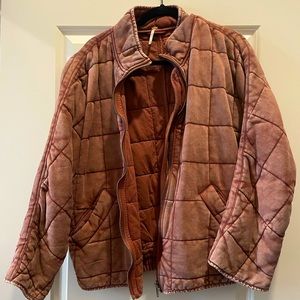 Free People Quilted Jacket